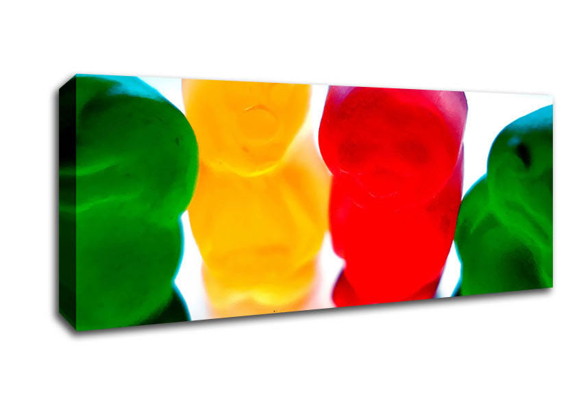Picture of Radio Jellybabys Panoramic Canvas Wall Art
