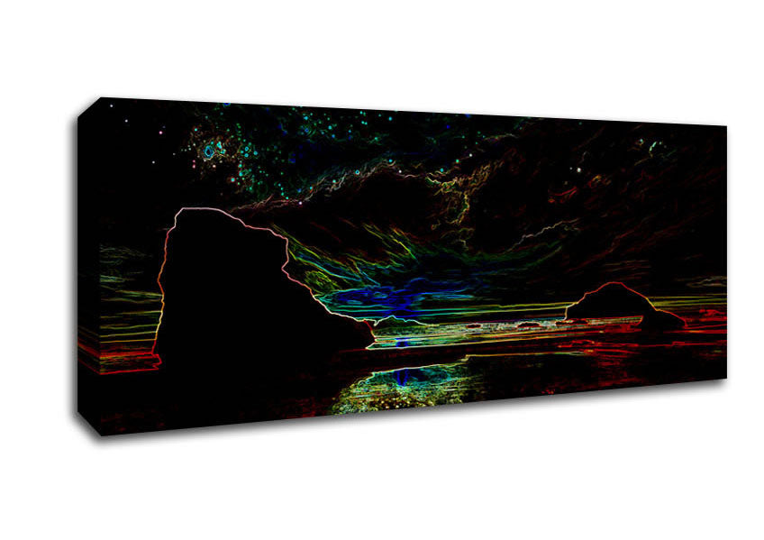 Picture of Mystic Landscape Panoramic Canvas Wall Art