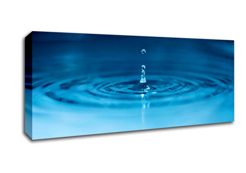 Picture of Tidal Wave Waters Panoramic Canvas Wall Art