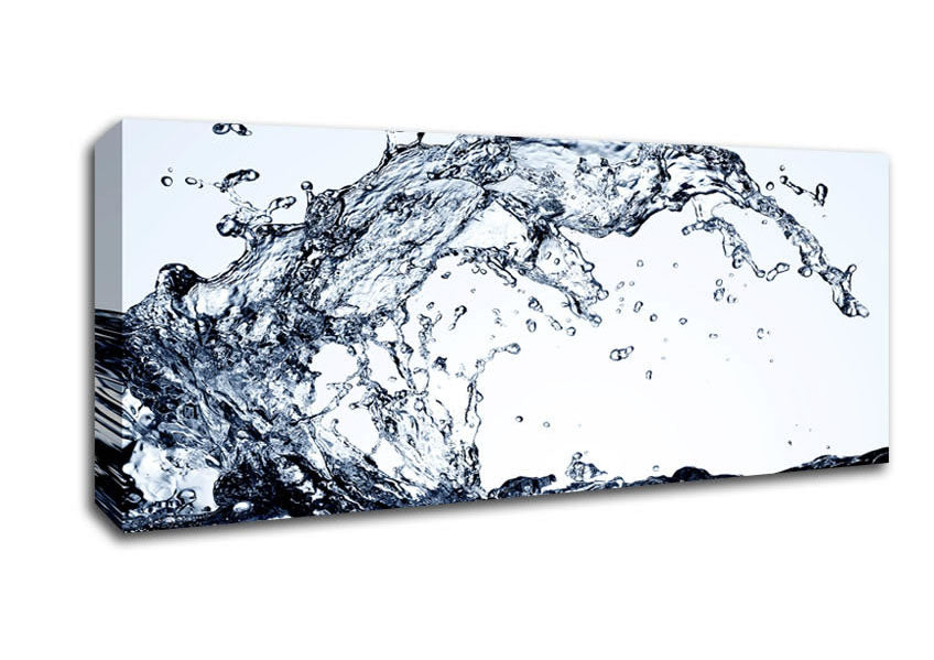 Picture of Tidel Wave Water Panoramic Canvas Wall Art