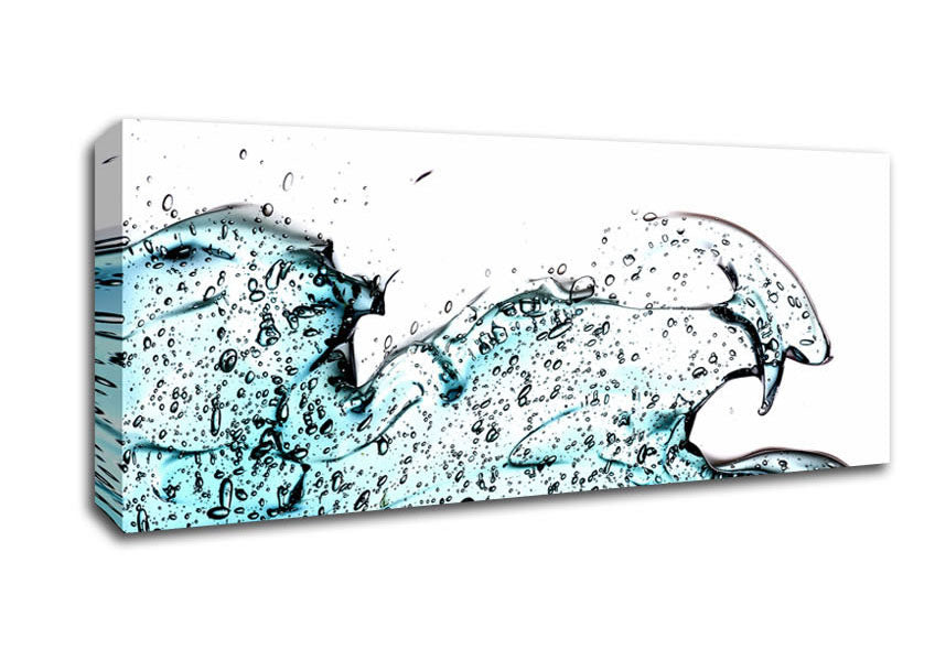 Picture of Eagle Waters Panoramic Canvas Wall Art