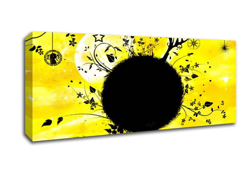 Picture of Worlds Within Worlds Panoramic Canvas Wall Art
