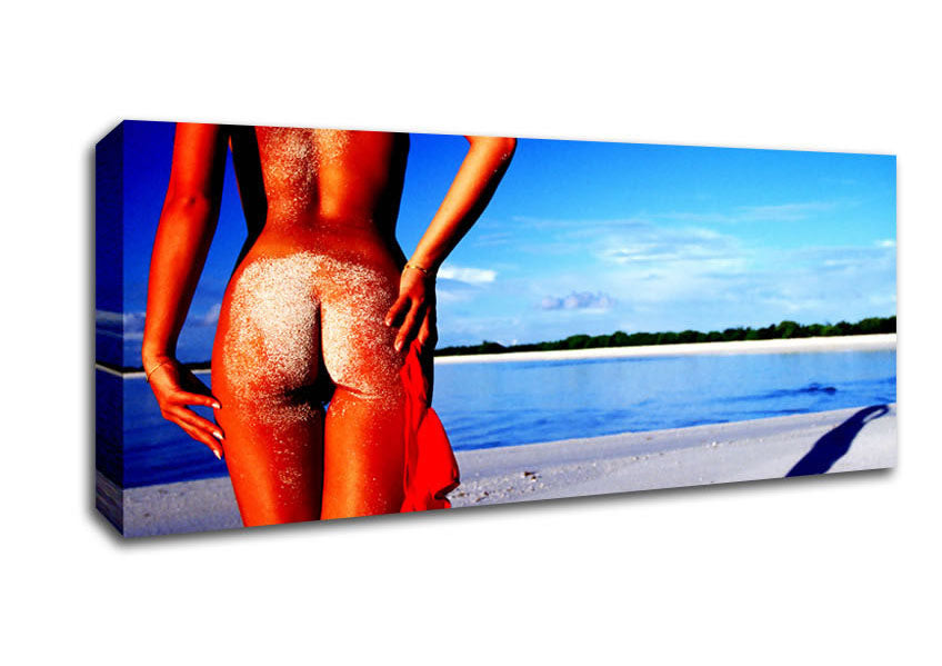 Picture of Sandy Cheeks Panoramic Canvas Wall Art