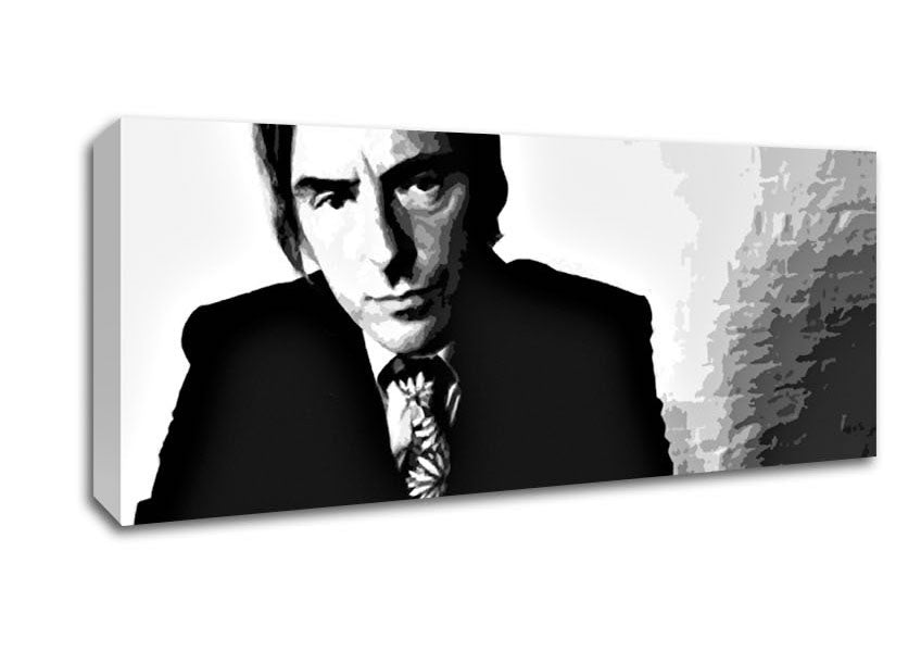 Picture of Paul Weller The Wall Panoramic Canvas Wall Art