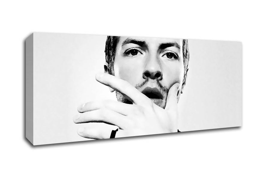 Picture of Cold Play Chris Martin Panoramic Canvas Wall Art