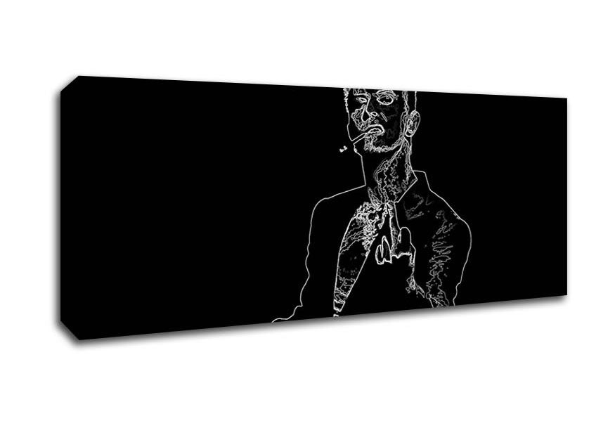 Picture of David Bowie Panoramic Canvas Wall Art