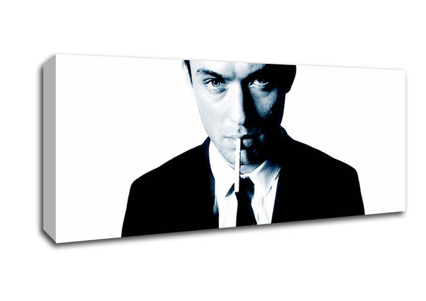 Picture of Jude Law Blue Panoramic Canvas Wall Art