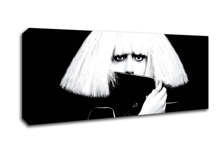 Picture of Lady Gaga Panoramic Canvas Wall Art