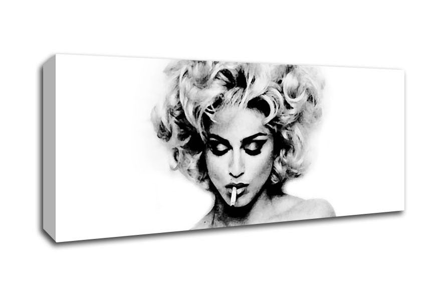 Picture of Madonna Seduction Panoramic Canvas Wall Art