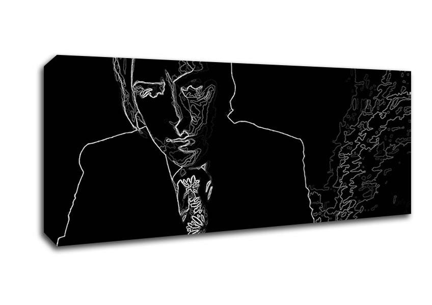 Picture of Paul Weller Changing Man Panoramic Canvas Wall Art