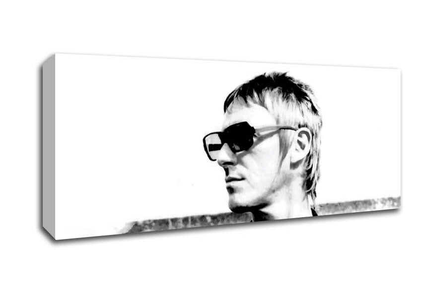 Picture of Paul Weller Shades Panoramic Canvas Wall Art