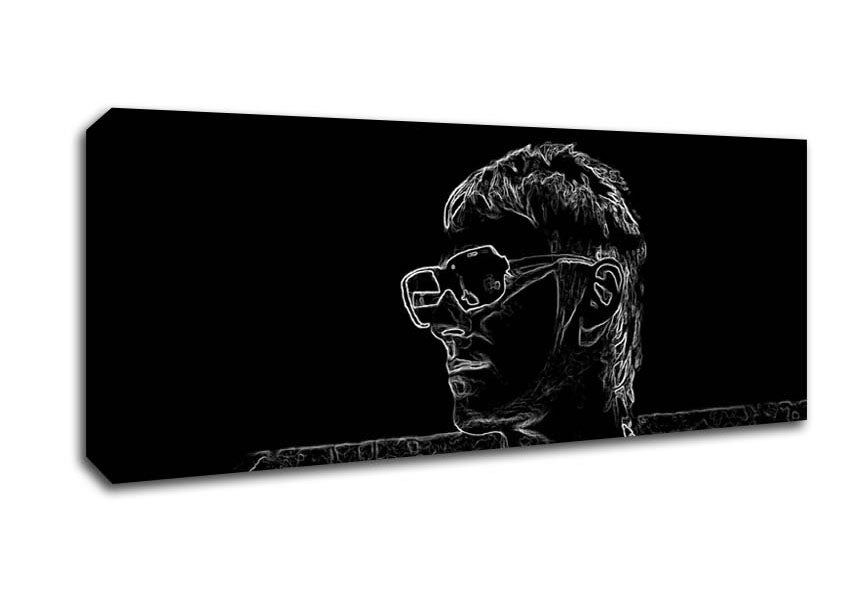 Picture of Paul Weller Panoramic Canvas Wall Art