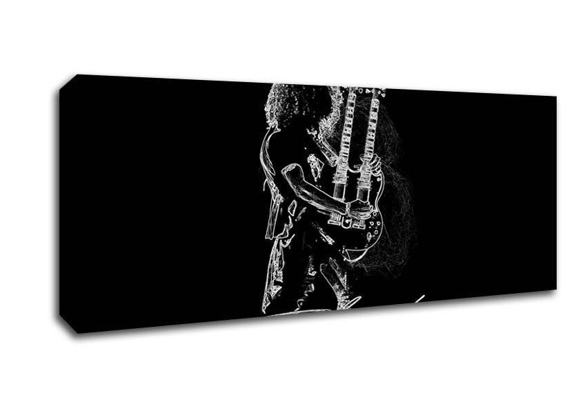 Picture of Slash Signature Panoramic Canvas Wall Art