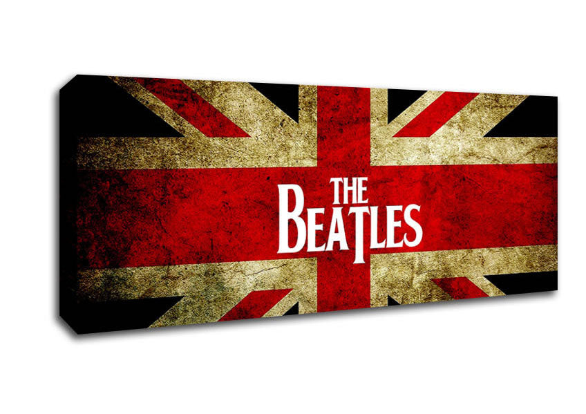 Picture of The Beatles 2 Panoramic Canvas Wall Art