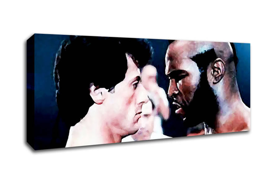 Picture of Rocky 3 The Face Off Mr T Panoramic Canvas Wall Art