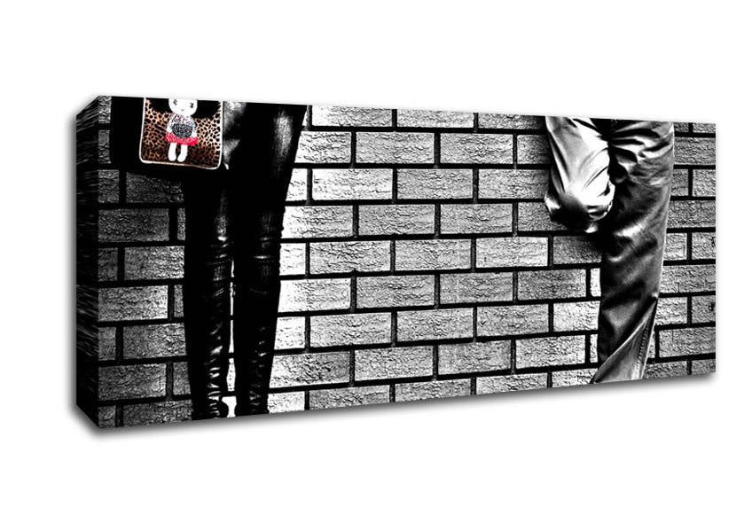 Picture of Hangin Round Panoramic Canvas Wall Art