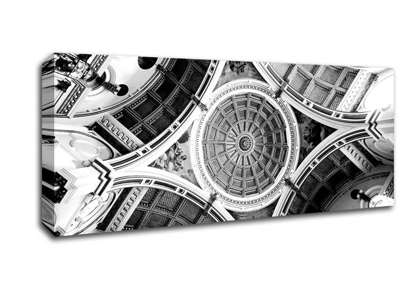 Picture of Climb These Walls Panoramic Canvas Wall Art