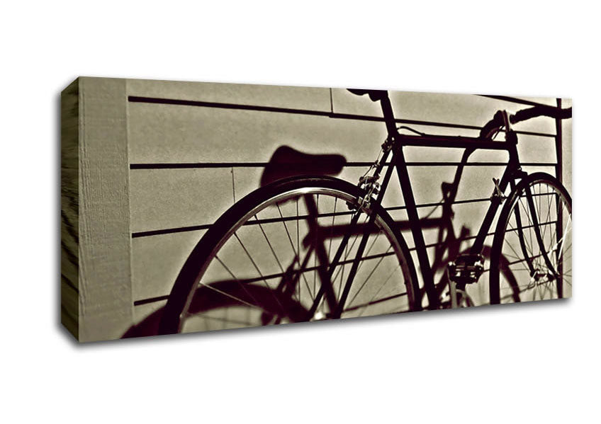 Picture of Vintage Schwinn Bike Panoramic Canvas Wall Art