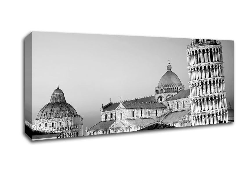 Picture of The Leaning Tower Of Pisa Panoramic Canvas Wall Art