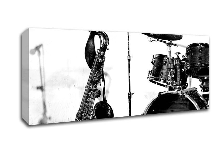 Picture of The Blues Panoramic Canvas Wall Art