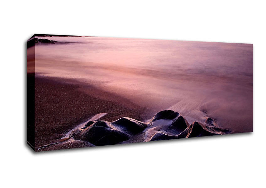 Picture of Sunset Isle Of Lewis Scotland Uk Panoramic Canvas Wall Art