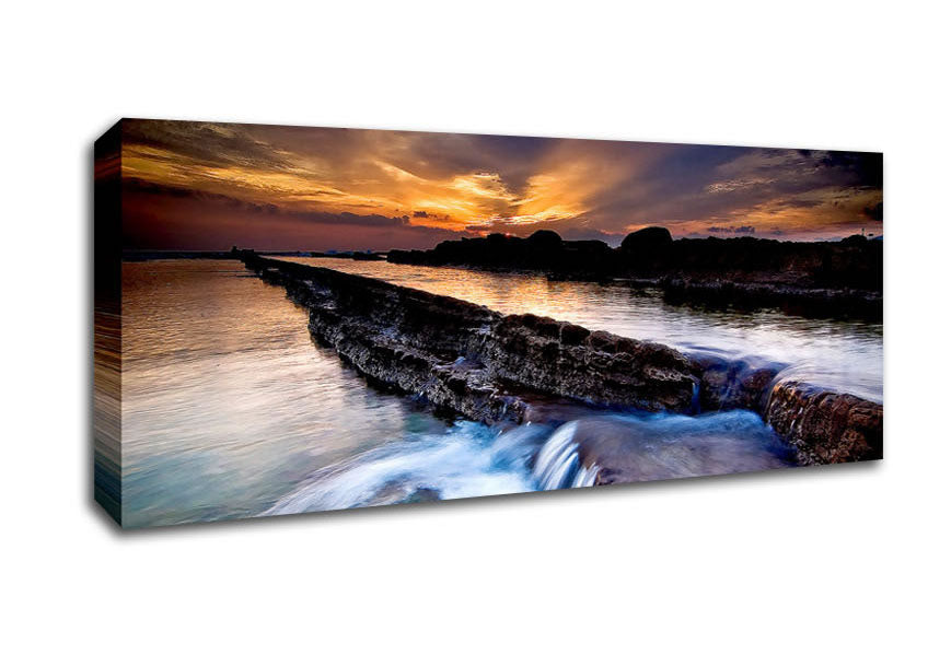 Picture of Taiwan Sunrise Panoramic Canvas Wall Art