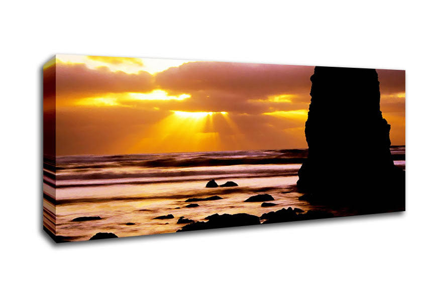 Picture of Earths Architect Panoramic Canvas Wall Art