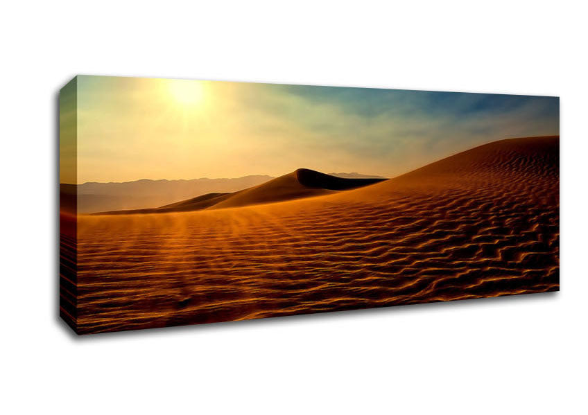 Picture of Sand Wind Panoramic Canvas Wall Art