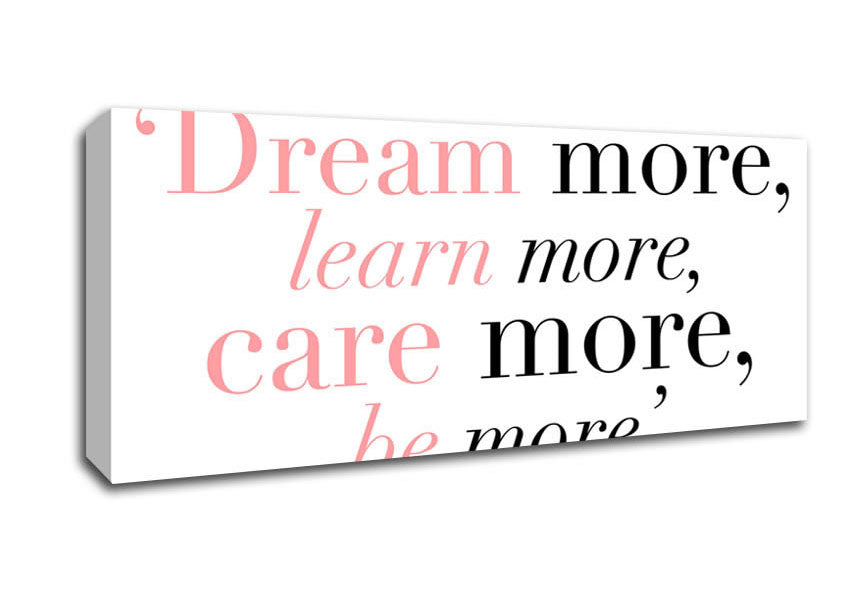 Picture of Dolly Parton Dream More Be More Panoramic Canvas Wall Art