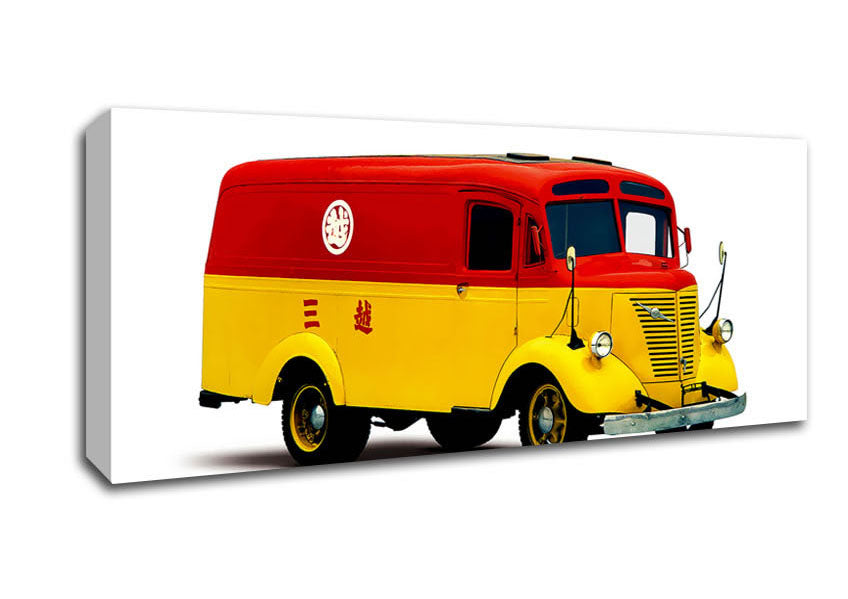 Picture of Retro Van Panoramic Canvas Wall Art