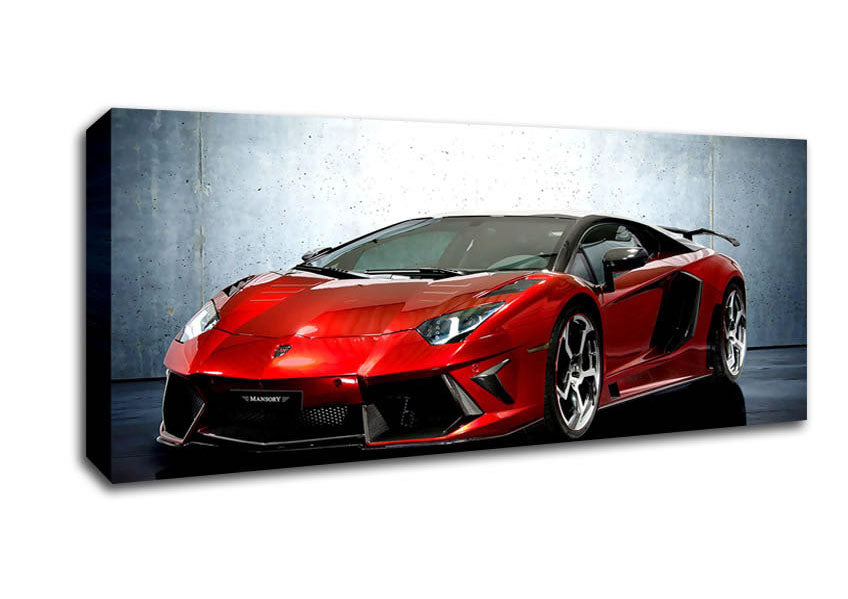 Picture of Mansory Lamborghini Aventador Lp700 4 Panoramic Canvas Wall Art