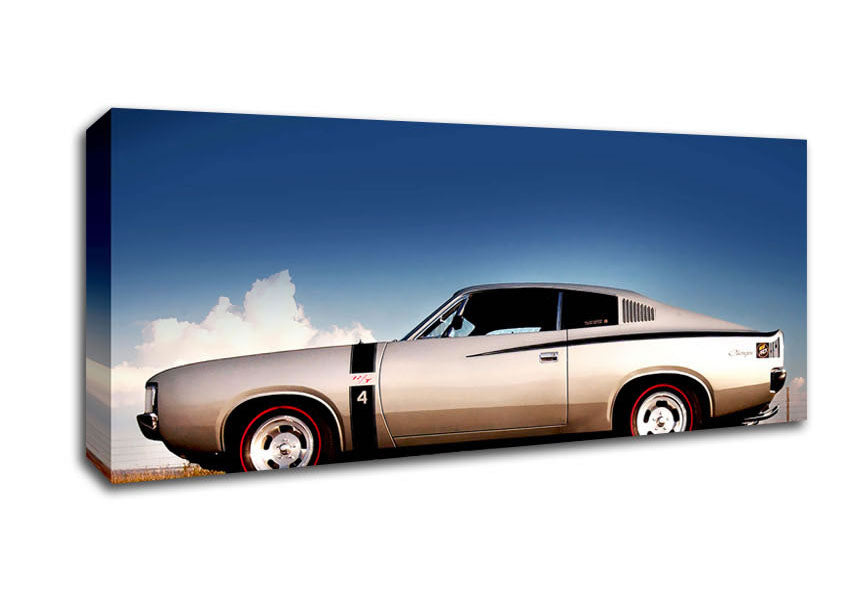 Picture of Chrysler Charger Panoramic Canvas Wall Art