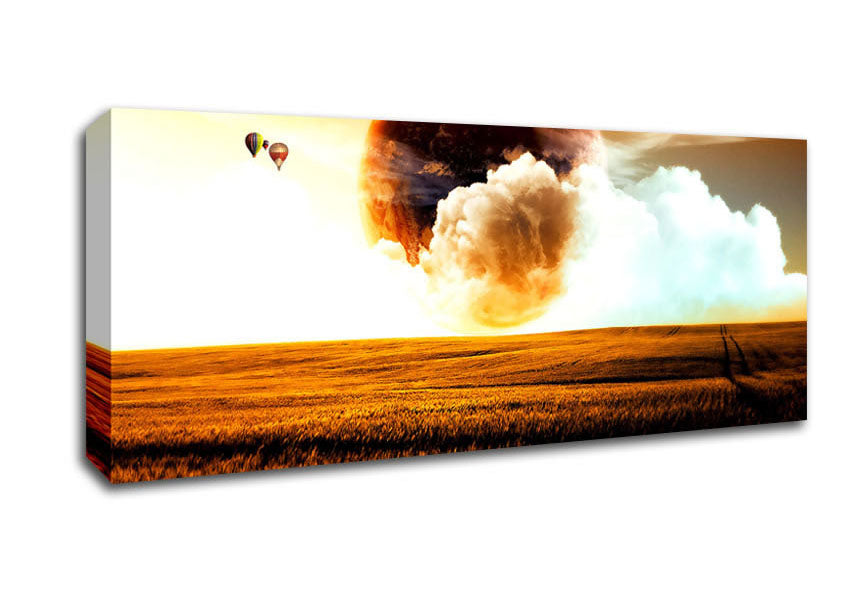 Picture of Second Earth Panoramic Canvas Wall Art