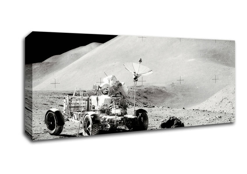 Picture of Moon Buggy Panoramic Canvas Wall Art