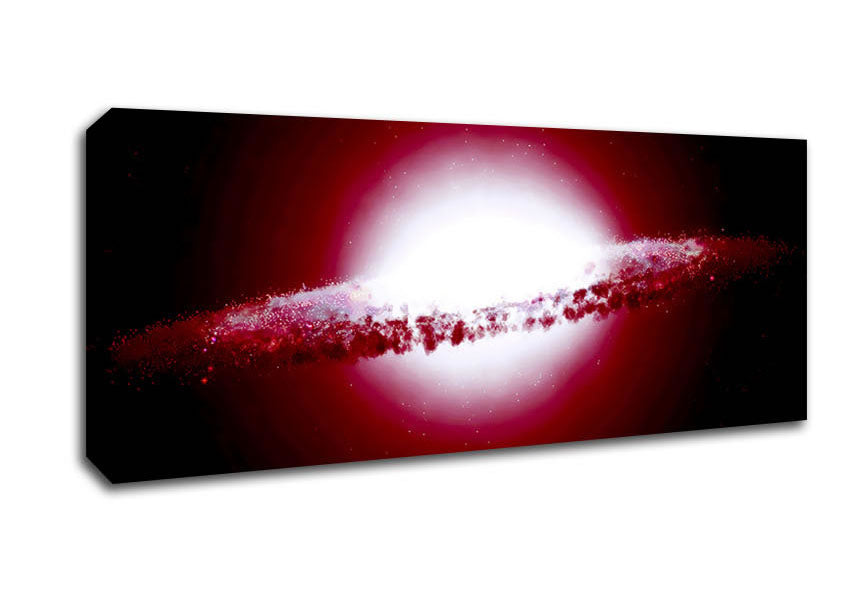 Picture of Solar Sun Panoramic Canvas Wall Art