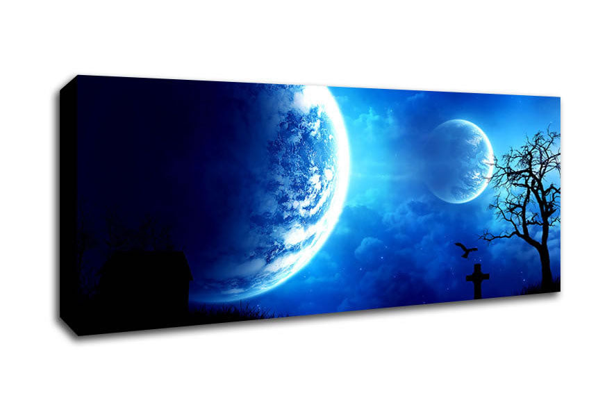 Picture of Dream Night Panoramic Canvas Wall Art