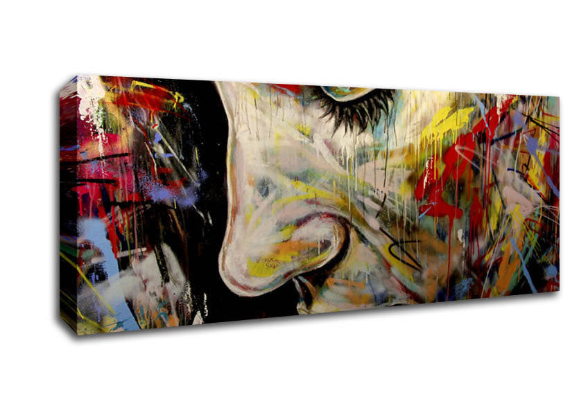 Picture of Woman Beauty Panoramic Canvas Wall Art