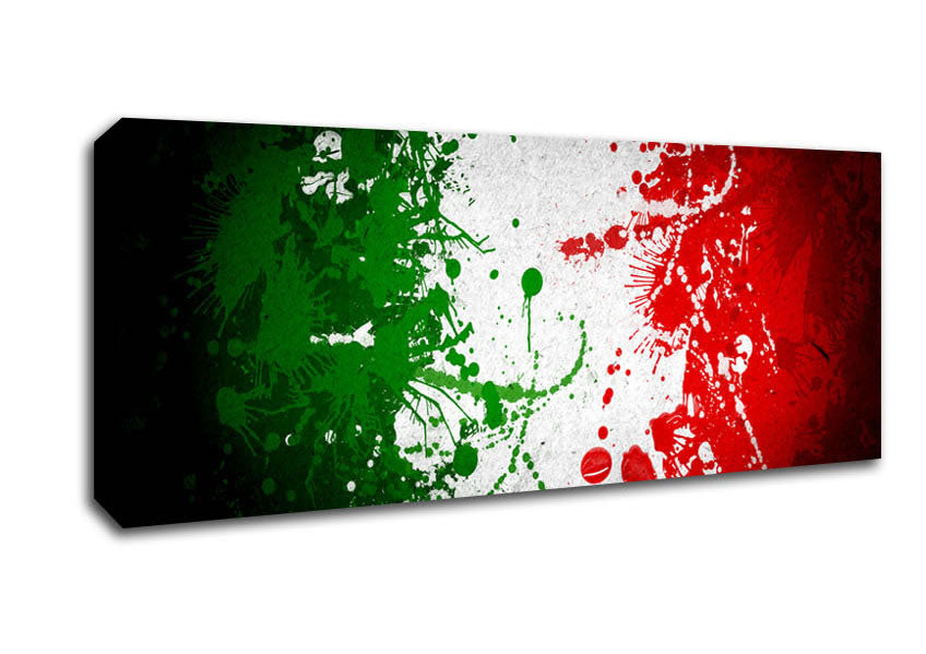 Picture of Colours Of Italy Panoramic Canvas Wall Art