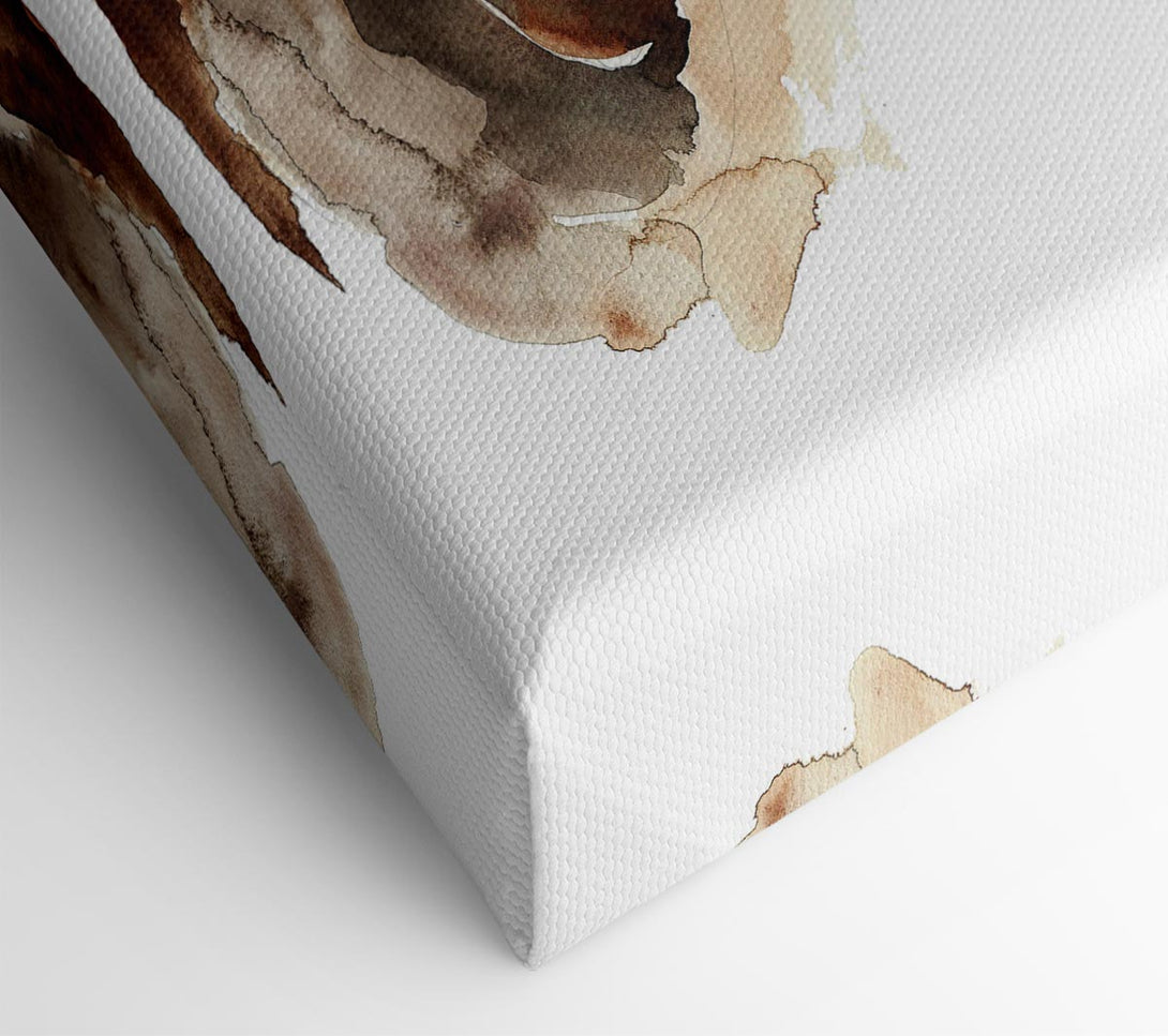  A Canvas Print of Cow Licking Good Canvas Print