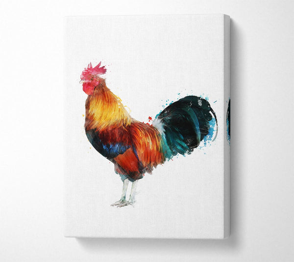  A Canvas Print of Rooster Canvas Wall Art