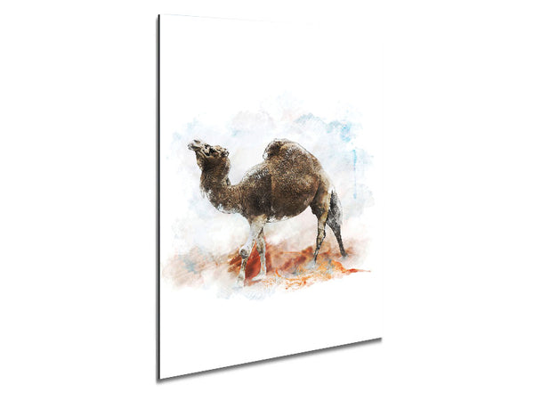 Camel Trek Metal Print