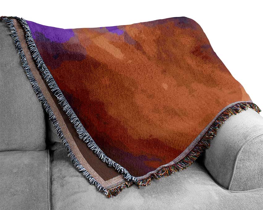 Stunning Zebra Skies Woven Blanket
