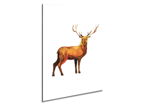Deer Delight Metal Print