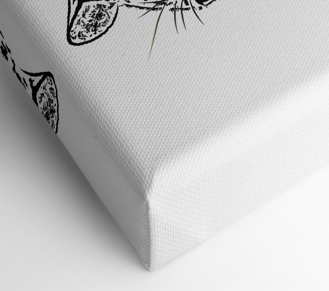  A Canvas Print of Leopard Eyes Canvas Print