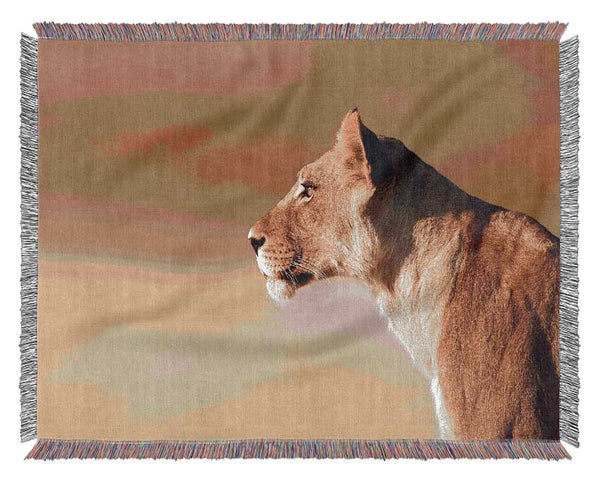 Lioness Wonder Woven Blanket