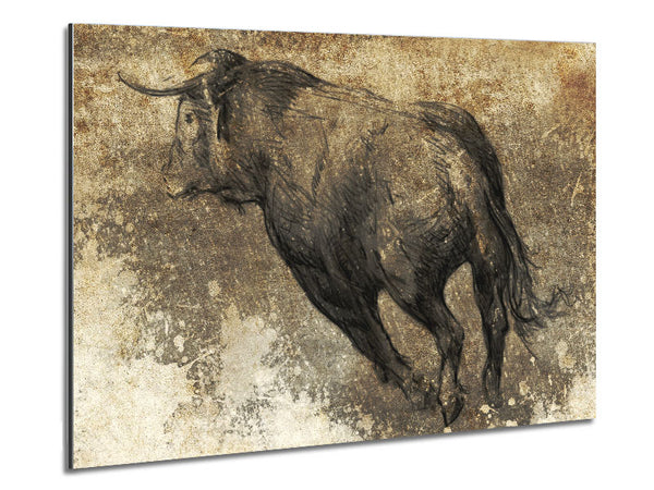 Bull Run Metal Print