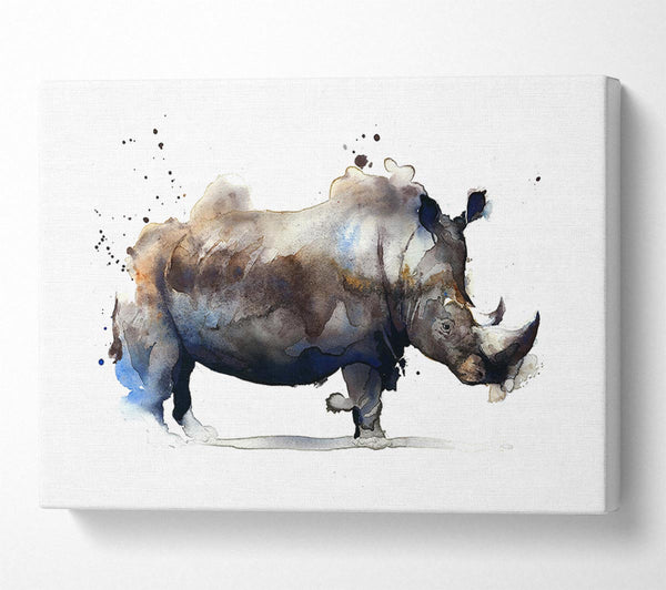  A Canvas Print of Rhino Charge Canvas Wall Art