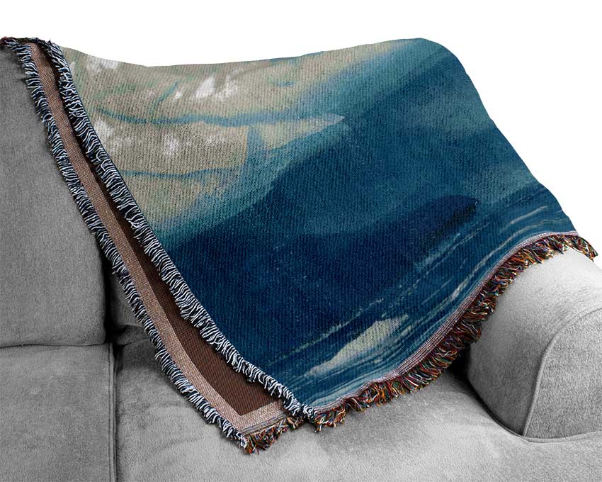 Polar Bear Ice Woven Blanket