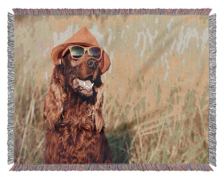 Sunny Days Dog Woven Blanket