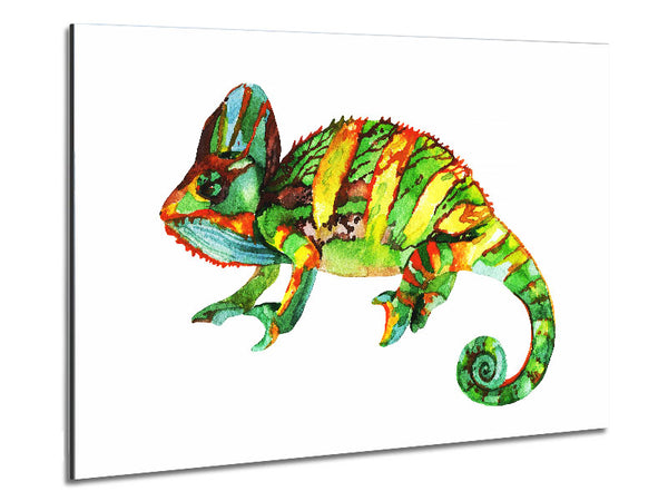 Chameleon Colours Metal Print